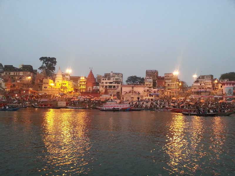 Varanasi - river shore