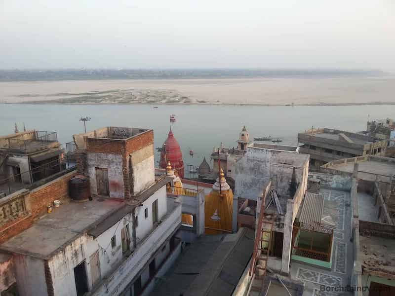 View of Manikarnika Ghat